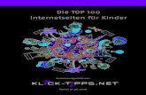 Die TOP 100 Internetseiten für Kinder - Schule Neuhausen TOP 100 Internetseiten für Kinder Zusammengestellt von Stand: 01.06.2009