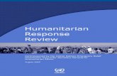 Humanitarian Response Review - UNICEF · Humanitarian Response Review Team of Consultants Costanza Adinolfi was for 30 years an official of the Commission of the European Union before