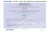 VDE Prüf- und Zertifizierungsinstitut - Osram Prüf- und Zertifizierungsinstitut Zeichengenehmigung ID-Nr. / ID No. 40046858 Seite / Page 4 Name und Sitz des Genehmigungs-Inhabers