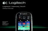 Logitech® Harmony Touch Setup Guide Harmony Touch 6 По-русски Настройка продукта Чтобы настроить новый пульт ДУ Harmony, выполните