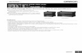 The CP1E Package PLCs: Economical, Easy to use, and … · The CP1E Package PLCs: Economical, Easy to use, ... and monitoring with CX-Programmer. ... 5 V 24 V E-type CPU Units