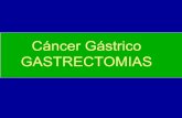 Cáncer Gástrico GASTRECTOMIAS N • La clasificación T.N.M 4ta.edición (1985) estaba basada en la localización de las metástasis linfáticas en distintos escalones ganglionares
