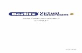 Berlitz Virtual Classroom (BVC) ユーザガイド · 2018 年3 月改定 Berlitz Virtual Classroom (BVC) ユーザガイド