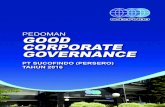 GCG PT...komprehensif. Penerapan prinsip-prinsip Good Corporate Governance (GCG) menjadi landasan bagi Perusahaan dalam melaksanakan segala aktivitas bisnisnya. Oleh karena itu Perusahaan