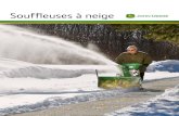 Souffleuses à neige - John Deere US | Products & Services …€¦ ·  · 2010-12-011150 Snow Series MC Briggs & Stratton 1450 Snow Series Briggs & Stratton 1650 Professional Series