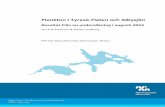 Plankton i Tyresö-Flaten och Albysjön bör citeras Svensson, J.-E. & Lundberg, S. 2014. Plankton i Tyresö-Flaten och Albysjön: resultat från en undersökning i augusti 2013. PM
