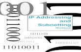 IP Addressing & Subnetting Handbook 1010100 10001111100 1011100101011100 101100011101001 1011110100011010 00001010010110010 1001010101100111 1111010101000101 1101001101010011 001010010101010