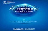 Symphony - 大島製作所 · IMPERIAL Symphony New Traction and Massage TX-8800/ LX-7700 (TX-8800 LX-7700 Symphony TX-8800
