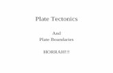 Plate Tectonics - Webswebzoom.freewebs.com/kelgeography/the history of Plate Tectonics.pdf · History of Plate Tectonics and Alfred Wegener . History •In the 1500’s, a Dutch mapmaker,
