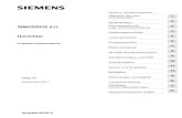 SIMODRIVE 611 Umrichter - Siemens AG¼ltig für Gerätereihe 6SN11-Ausgabe 06/2013 SIMODRIVE 611 Umrichter Projektierungshandbuch Vorwort, Inhaltsverzeichnis Übersicht über das Antriebssystem