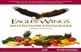 MINISTRY SESSION 10 - Eagles' Wings Books/Nutrition Program Book.pdfMINISTRY SESSION 10 2 | P a g e CONTENTS 1. INTRODUTION .. 2. OOSTING THE ODY’S A ILITY TO SELF-HEAL ...