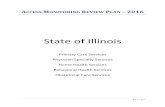 State of Illinois - Medicaid Home | Medicaid.gov | Page ACCESS MONITORING REVIEW PLAN – 2016 State of Illinois Primary Care Services Physician Specialty Services Home Health Services