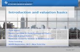 Introduction and valuation basicsc.ymcdn.com/sites/€¦ ·  · 2017-09-23Introduction and valuation basics ... • PPE are recorded at historical costs on a net basis ... Brand