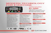 MODERN TECHNOLOGY FOR EVERYONE - gen-automatika.ru · MODERN TECHNOLOGY FOR EVERYONE WEB BASED D-300 The D-300 is a cost effective comprehensive genset controller ready for internet