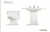 Bathroom Collections - KOHLER日本正規代理店 ... · KOHLER ® collections make bathroom design simple and beautiful. Our matching ﬁxtures and faucets take the guesswork out