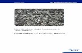 Gasification of shredder residue - VTT.fi | VTT - … ·  · 2015-03-18Evaluation practises in public research organisations. ... fluidized bed gasification, energy production, plastics,