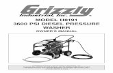 MODEL H8191 3600 PSI DIESEL PRESSURE WASHERcdn0.grizzly.com/manuals/h8191_m.pdf · Engine Piston and Crank Parts Breakdown ... 1203 Lycoming Mall Circle Muncy, PA 17756 Phone: (570)