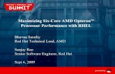 Maximizing Six-Core AMD Opteron Processor … · Maximizing Six-Core AMD Opteron™ Processor Performance with RHEL ... • New HyperTransport™ Technology ... Conclusion (contd)