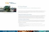 Crochet - Hydro-Québec · roupe – Technologie Les interventions sur le réseau de distribution d’Hydro-Québec effectuées hors rue (arrière-lot) sont parfois compliquées.
