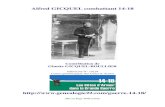 Alfred GICQUEL combattant 14-18 - genealogie22.org · Alfred GICQUEL combattant 14-18 Contribution de Ginette GICQUEL-BOULLIER Adhérente N° 10154 Centre généalogique des Côtes-d’Armor