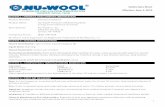 SDS Nu-Wool Premium and Energy Care Cellulose …and"Energy"Care®"Cellulose"Insulation"are"not"intendedfor"ingestion." Symptoms(related(to(the(physical,(chemical,(and(toxicological(characteristics:"Symptoms"of"cellulose"fiberexposure