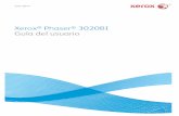Phaser 3020BI Guía del usuario - Product Support and ...download.support.xerox.com/pub/docs/3020/userdocs/any-os/es/Phas… · Xerox ® Phaser 3020 Guía del usuario 8 Software Después