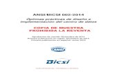 ANSI/BICSI 002-2014 - BICSI - advancing the information ... · ANSI/BICSI 002-2014 Óptimas prácticas de diseño e implementación del centro de datos Aprobación de comité: Noviembre
