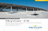 DOSSIER TECHNIQUE Skymax CE - skylux.be€¦ · F_TD_DOSSIER_TECHNIQUE_SKYLUX ... mécanisme d’ouverture sont équipés d’une fin de course électronique qui détermine la ...