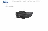 LaserJet Pro 100 Color MFP M175 User Guide - FIWWwelcome.hp-ww.com/ctg/Manual/c02476618.pdfBrasilian ANATEL-ilmoitus ..... 204 Kanadan ilmoitukset ..... ..... 204 Euroopan unionin