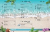 COCKTAILS BIERE - aqualand.de · Wodka, Zitronenlimonade, Blue Curacao, Zitronensaft Orangensaft, Tequila, Grenadine, Zitronensaft 1,2,D 6,90 ... Pepsi Cola 0,33 l 1,6 ...
