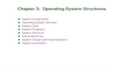 Chapter 3: Operating-System Structures - Computer …graphics.stanford.edu/~tolis/courses/csci4534-04-spring… ·  · 2004-03-06Chapter 3: Operating-System Structures System Components