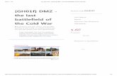 [GH01f] DMZ - the last battlefield of the Cold War - UIA 2017 …GH01f] DMZ - … ·  · 2017-08-04 1/4 [GH01f] DMZ - the last ... Cancellation Policy ... [GH01f] DMZ - …