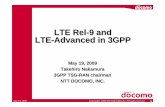 LTE Rel-9 and LTE-Advanced in 3GPP dependent UE autonomous search for CSG cells ... LTE-Advanced – candidate for ... • Joint transmission and fast cell selection (FCS) are being