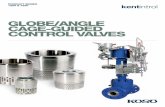 GLOBE/ANGLE CAGE-GUIDED CONTROL … CAGE-GUIDED CONTROL VALVES ... service process control requirements of a wide range of ... – Stable flow control …