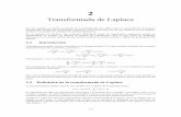 Transformada de Laplace - cartagena99.com de... · 2–2 2.3 Propiedades de la transformada de Laplace La transformada de Laplace tiene una serie de propiedades útiles para la resolución