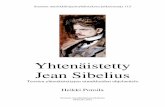 Jean Sibelius - Etusivu | Kirjastot.fi · Yhtenäistetty Jean Sibelius 3 Lukijalle Tällä Sibelius-luettelolla on ollut kaksi varhaisempaa paperille painettua olomuotoa. Ensimmäinen