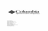 Model - Texas Tech Universitymmoore.ba.ttu.edu/.../ColumbiaSportswear.pdf · Recommendation- Overvalued, Sell Industry Analysis Columbia Sportswear Company (COLM) is a U.S. company