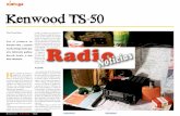 vintage Kenwood TS-50 - radionoticias.com · 26 | junio 2012 · Radio-Noticias · vintage Kenwood TS-50 vi ntage Por Óscar Rego Fue el primero en formato mini, y pasaría mucho tiempo