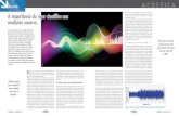 Acústica acústica - inadbrasil.org · 10 [NOVEMBRO - DEZEMBRO 2012] audiology infos Acústica acústica nossa sensação de volume sonoro é constante, pois ela depende da pressão