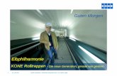 Contract Elbphilharmonie – Hamburg, Germany · 1 15. Juni 2017 KONE Corporation / Schwelmer Symposium 2017 / Dr. Heiner Zeiger Elbphilharmonie KONE Rolltreppen - Die neue Generation,