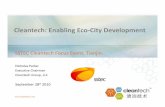 Cleantech: Enabling Eco City Developmentevents.cleantech.com/.../0...Cleantech_Focus_2010.pdf · Cleantech: Enabling Eco ... Executive Chairman Cleantech Group, LLC September 28st