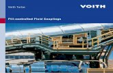 Fill-controlled Fluid Couplings - 한국에너지공단 · Fill-controlled fluid couplings from Voith Turbo – ... Design DTPK coupling – Nominal operation Performance graph DTPK