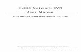 H.264 Network DVR User Manual - Velleman – … Network DVR User Manual GUI Display with USB Mouse Control Please read instructions thoroughly before operation and retain it for future