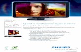 Philips Série 5000 Pixel Plus HD Quand le divertissement ... · Philips Série 5000 Téléviseur LCD avec Pixel Plus HD 94 cm (37") Full HD 1080p Téléviseur numérique 37PFL5405H