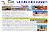 Usbekistan - Christian Reisen Münster – Ihr Reisebüro für ...christian-reisen.com/wp-content/uploads/2015/01/16...das Hasrati Imam Mousoleum, ehe es, vorbei an Maulbeerbäumen,