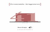 Economía Aragonesa 41 - Particulares | Ibercaja la tercera colaboración es autor Lorenzo Domingo. En ella nos acerca a la conside-ración de la Cuenca del Ebro no sólo como una