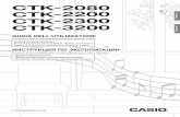 CTK-2080 CTK-2200 CTK-2300 CTK-3200 - …support.casio.com/it/manual/008/CTK2200_3200_IT.pdf · MIDI Implementation Chart Accessori inclusi