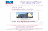 DOSSIER DE DIAGNOSTICS TECHNIQUES D.D.T. est couvert par : Adresse de l'Immeuble 8 Route de Raboué 2 rue Boncenne 86000 Poitiers: 8.00H -18.30H du lundi au vendredi ...