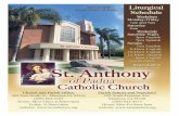 April 22, 2018 Fourth Sunday of Easter - st-anthonys.org€  Ralph Capulong ... e V X U a. St. Anthony’s School FIRST COMMUNION ...
