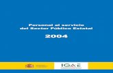 Personal SPE 2003 filePersonal al servicio del Sector público estatal. Año 2004 Índice 3 Índice 1. Introducción y contenido ...